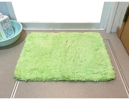 マルナカ マイクロファイバー バスマット 2枚セット 45×60cm シンフォニー ふわっふわ! 洗える ノンスリップ加工済み お風呂マット 足拭きマット 足ふきマット(代引不可)
