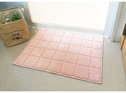 マルナカ 日本製 抗菌防臭 吸水速乾 バスマット 45×60cm レチカータ 洗える ノンスリップ加工済み お風呂マット 足拭きマット 足ふきマット(代引不可)
