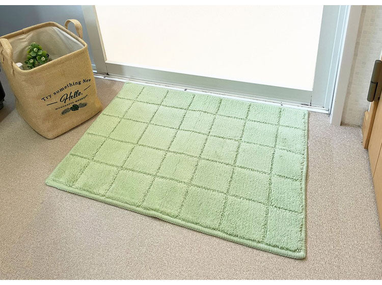 マルナカ 日本製 抗菌防臭 吸水速乾 バスマット 45×60cm レチカータ 洗える ノンスリップ加工済み お風呂マット 足拭きマット 足ふきマット(代引不可)