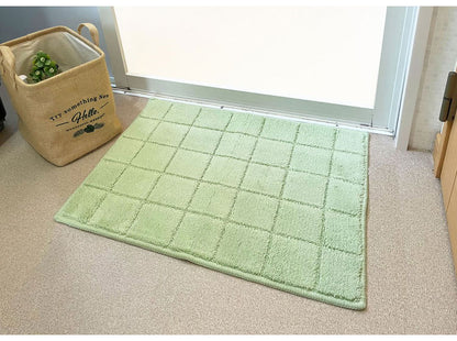 マルナカ 日本製 抗菌防臭 吸水速乾 バスマット 45×60cm レチカータ 洗える ノンスリップ加工済み お風呂マット 足拭きマット 足ふきマット(代引不可)