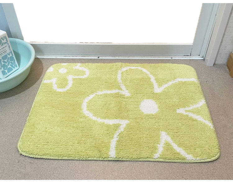 マルナカ マイクロファイバー バスマット 2枚セット 45×60cm カトリーヌ ふわっふわ! 洗える ノンスリップ加工済み お風呂マット 足拭きマット 足ふきマット(代引不可)