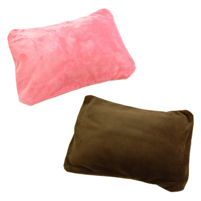 電気でぽかぽか湯たんぽ カバー2種付 洗濯可能 蓄熱式 お湯の交換不要 足元 布団 かわいい おしゃれ シンプル(代引不可)