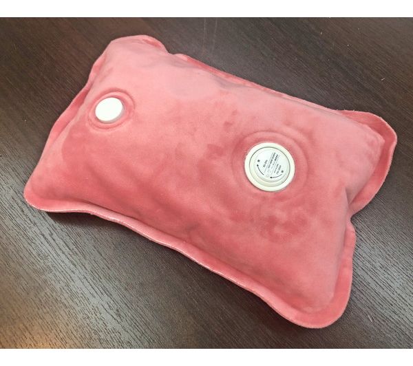 電気でぽかぽか湯たんぽ カバー2種付 洗濯可能 蓄熱式 お湯の交換不要 足元 布団 かわいい おしゃれ シンプル(代引不可)