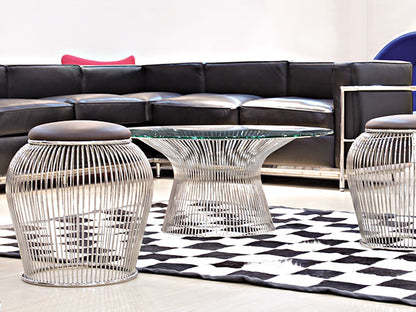 プラットナーローテーブル Platner Low Table ウォーレン・プラットナー Warren Platneリプロダクト(代引き不可)【1年保証付】