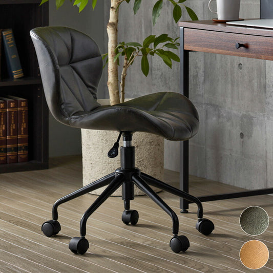 デスクチェア おしゃれ オフィスチェア キャスター付き レザーチェア 北欧 疲れにくい おすすめ 合皮 昇降 回転 在宅ワーク チェア テレワーク 学習机 椅子 イス パソコンチェア 子供 ヴィンテージ(代引不可)