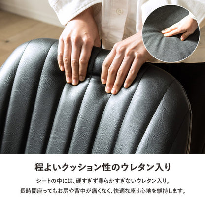 デスクチェア おしゃれ オフィスチェア キャスター付き 在宅ワーク チェア テレワーク 北欧 疲れない キャスター付き チェア おすすめ レザー 合皮 布 昇降 回転 椅子 北欧 ヴィンテージ(代引不可)