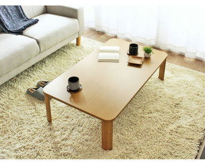 座卓 折りたたみテーブル 幅110cm 膳 ローテーブル センターテーブル 110×64cm フォールディングテーブル リビングテーブル 四角 大型センターテーブル(代引不可)