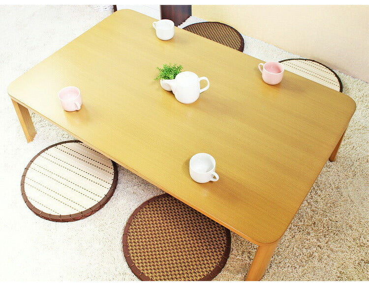 座卓 折りたたみテーブル 幅110cm 膳 ローテーブル センターテーブル 110×64cm フォールディングテーブル リビングテーブル 四角 大型センターテーブル(代引不可)