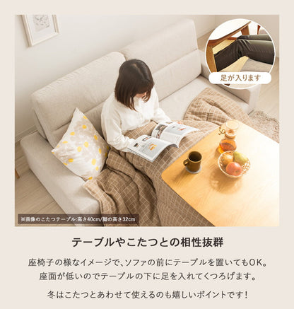 ローソファー かわいい ローソファ ハイバック コンパクトソファー 2人掛け 二人 コンパクト ソファ 白 ホワイト おしゃれ ロータイプ ソファ ワイド フロアソファー ソファー 可愛い 一人暮らし(代引不可)