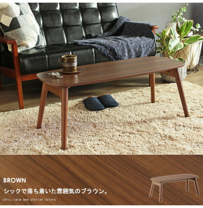 折りたたみテーブル 幅90cm chouchou シュシュ ローテーブル センターテーブル 90×40cm フォールディングテーブル リビングテーブル 四角(代引不可)