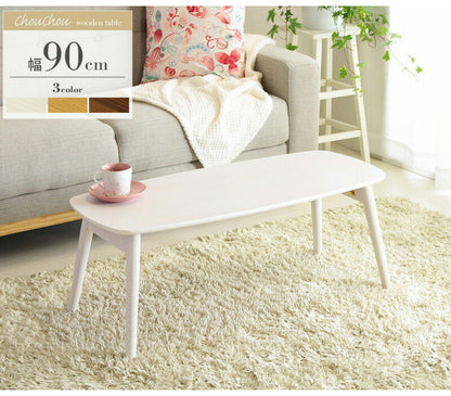 折りたたみテーブル 幅90cm chouchou シュシュ ローテーブル センターテーブル 90×40cm フォールディングテーブル リビングテーブル 四角(代引不可)