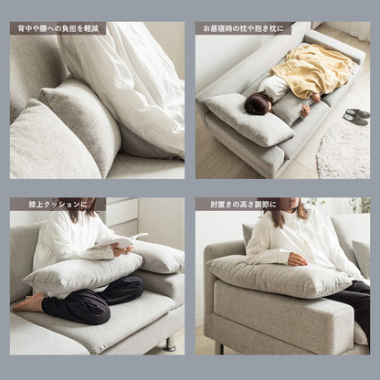 ソファー 3人掛け 北欧 3人 幅185cm ソファ ワイド 韓国 インテリア 座面 広い おしゃれ グレー ごろ寝 クッション お昼寝 あぐらソファ 三人掛け 3人掛けソファ ソファベッド 大きい 肘付き(代引不可)