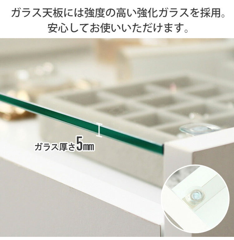 ガラスセンターテーブル 幅74cm Kris クリス スライド棚付き 魅せる収納 リビングテーブル 収納付き ローテーブル センターテーブル 74×45cm リビングテーブル(代引不可)