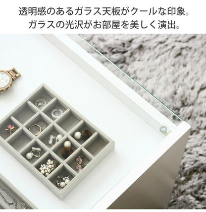 ガラスセンターテーブル 幅74cm Kris クリス スライド棚付き 魅せる収納 リビングテーブル 収納付き ローテーブル センターテーブル 74×45cm リビングテーブル(代引不可)