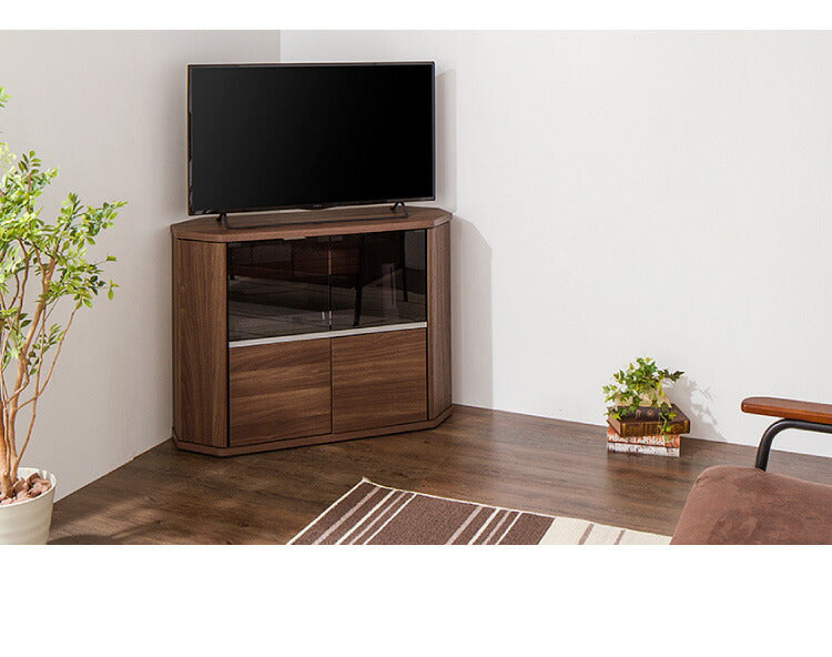 テレビ台 コーナー テレビラック ラック テレビ 角 幅80 RCA-7580AV-CR TVラック AVラック テレビボード キャスター ハイタイプ(代引不可)