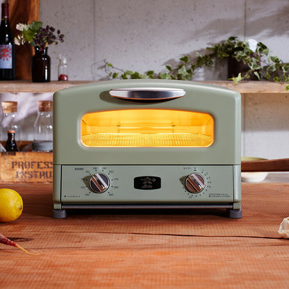 Aladdin アラジン グラファイト グリル&トースター グリーン AGT-G13A(G) トースター オーブン 4枚焼き グリルパン レトロ