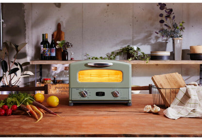 Aladdin アラジン グラファイト グリル&トースター グリーン AGT-G13A(G) トースター オーブン 4枚焼き グリルパン レトロ