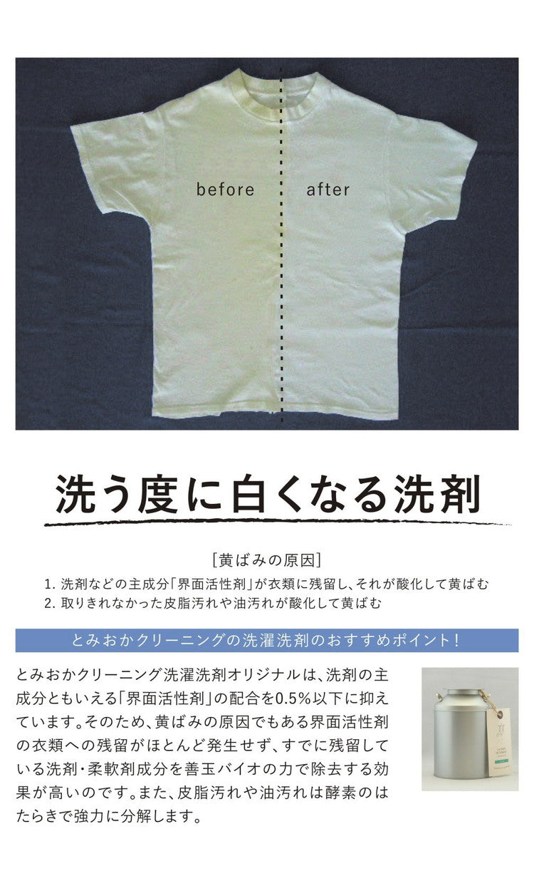 4個セット とみおかクリーニング オリジナル洗濯洗剤プラス 800g PLUS 詰替え用 詰め替え用 パック 粉末 粉末洗剤 洗濯用 洗剤 日本製 TOMIOKA CLEANING プレゼント