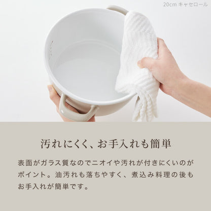 富士ホーロー コットンプラス ソースパン 18cm フタ付き ガス火・IH対応 片手鍋 ホーロー鍋 可愛い かわいい 琺瑯 ほうろう ホーロー FUJIHORO CTP-18S