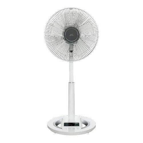 エスケイジャパン DC扇風機 SKJ-K309DC8-W ホワイト DCモーター搭載 8の字首振り扇風機 風量調節8段階 リビング扇風機