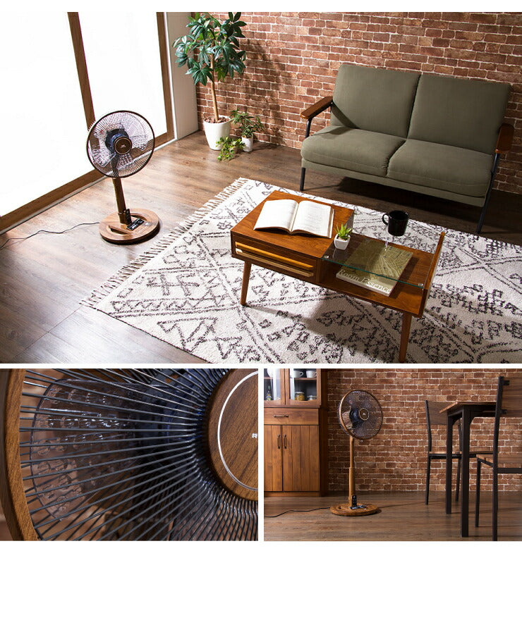 エスケイジャパン DC扇風機 SKJ-K309DC8-W ホワイト DCモーター搭載 8の字首振り扇風機 風量調節8段階 リビング扇風機