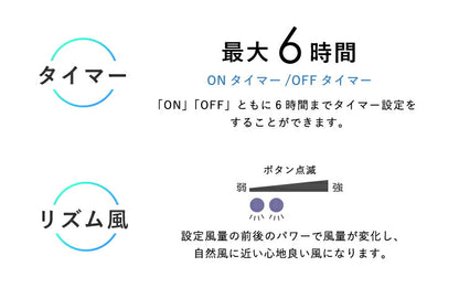 エスケイジャパン DC扇風機 SKJ-K309DC8-W ホワイト DCモーター搭載 8の字首振り扇風機 風量調節8段階 リビング扇風機
