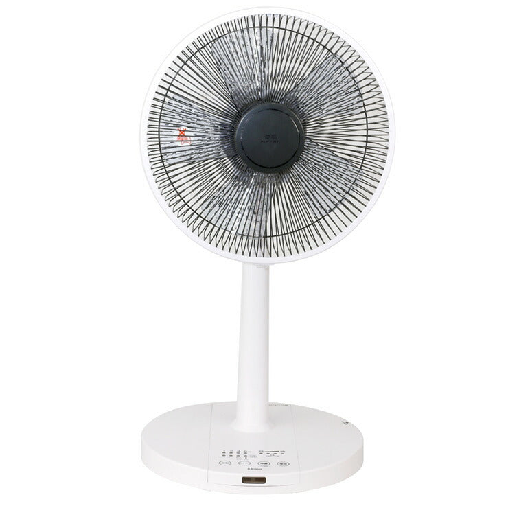 エスケイジャパン DC扇風機 SKJ-K309TDC-W ホワイト タッチパネル DCモーター搭載 風量調節8段階 リビング扇風機