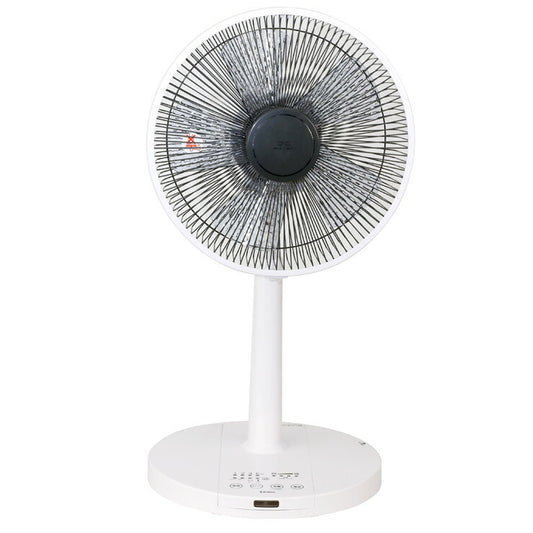 エスケイジャパン DC扇風機 SKJ-K309TDC-W ホワイト タッチパネル DCモーター搭載 風量調節8段階 リビング扇風機