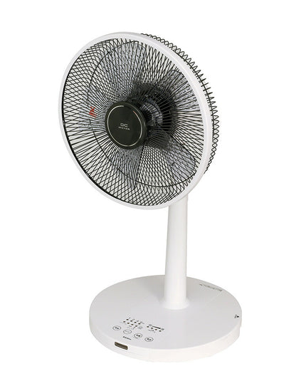 エスケイジャパン DC扇風機 SKJ-K309TDC-W ホワイト タッチパネル DCモーター搭載 風量調節8段階 リビング扇風機