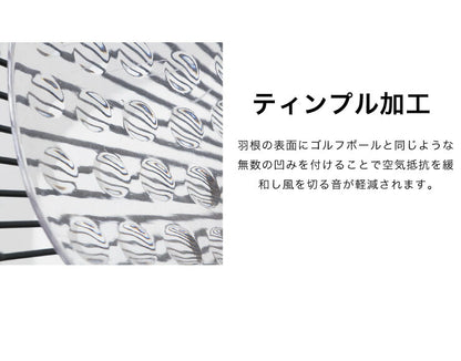 扇風機 壁掛け DC扇風機 大理石調 30cm リモコン式 8の字首振り 立体首振り タイマー機能付 5枚羽根 風量8段階 リビング扇風機