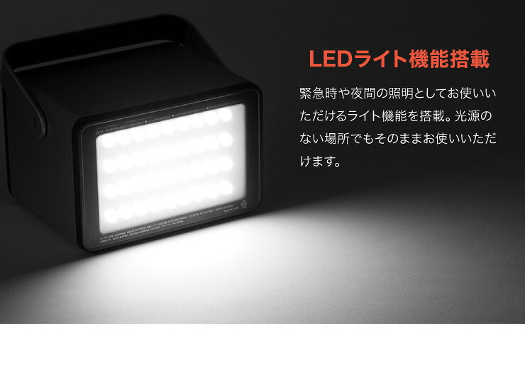 ポータブル電源 300Wh 大容量 8000mAh 家庭用 小型 正弦波 AC電源 防災 災害 キャンプ アウトドア 車中泊 蓄電池 非常用電源 充電池 バッテリー 発電機 充電器 エスケイジャパン SKJ-MT300SB