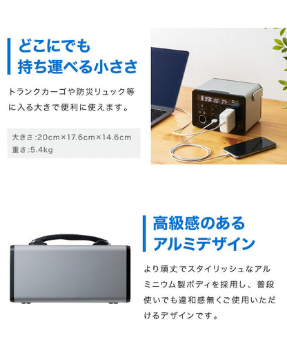 ポータブル電源 1000Wh 大容量 301600mAh 家庭用 小型 正弦波 AC電源 防災 災害 キャンプ アウトドア 車中泊 蓄電池 非常用電源 充電池 バッテリー 発電機 充電器 エスケイジャパン SKJ-MT1000SB