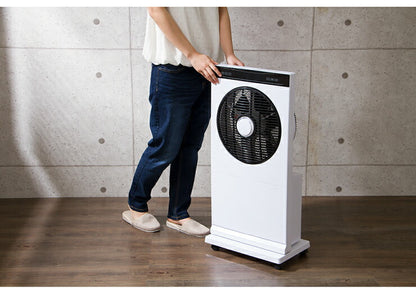 ミストファン マイナスイオン 2.5L 風量3段階 リモコン付き タイマー機能付 ホワイト ブラック 白 扇風機 黒 ファン ミスト