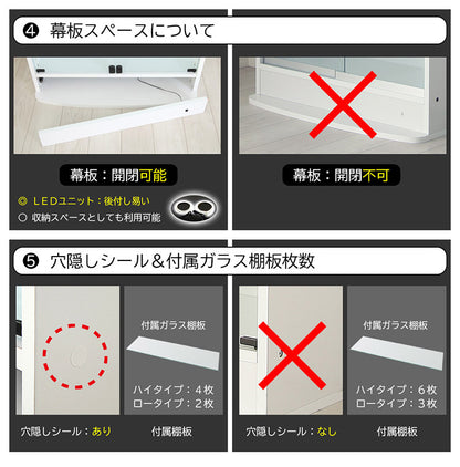 コレクションラック ユニール 上置きユニール専用オプション 対応本体 幅83cm奥行29cm 上置き ハイタイプ (対応天井高:241~274cm) SCR-8329UH(代引不可)