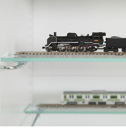 コレクションラック ユニール ガラスひな壇ユニール専用オプション 対応本体 幅83cm奥行39cm ひな壇 ディスプレイ (専用棚受付) SCR-8339HM(代引不可)