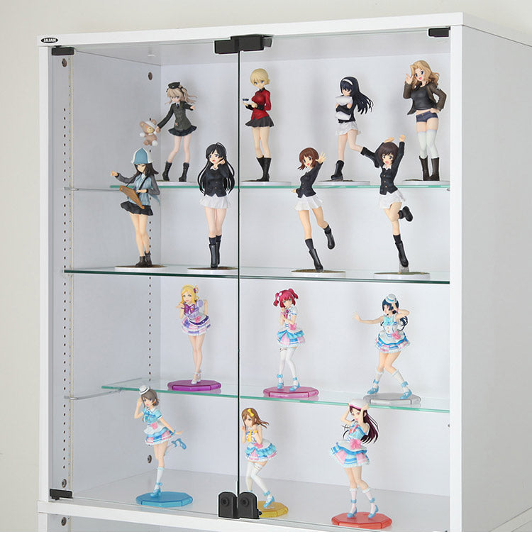 コレクションラック ユニール ガラスひな壇ユニール専用オプション 対応本体 幅83cm奥行39cm ひな壇 ディスプレイ (専用棚受付) SCR-8339HS(代引不可)