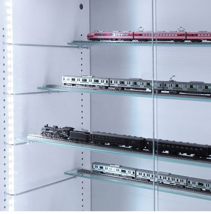 コレクションラック ユニール ガラスひな壇ユニール専用オプション 対応本体 幅83cm奥行39cm ひな壇 ディスプレイ (専用棚受付) SCR-8339HS(代引不可)