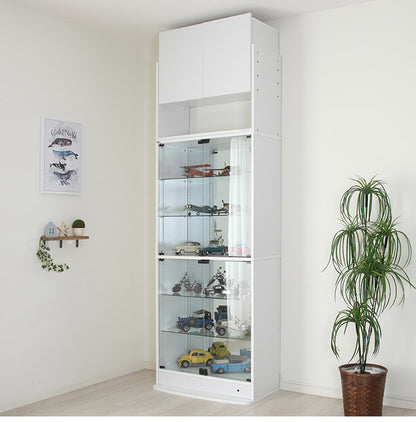 コレクションラック ユニール 背面ミラーユニール専用オプション 幅83cm 背面ミラー 2枚組 SCR-83MR2(代引不可)