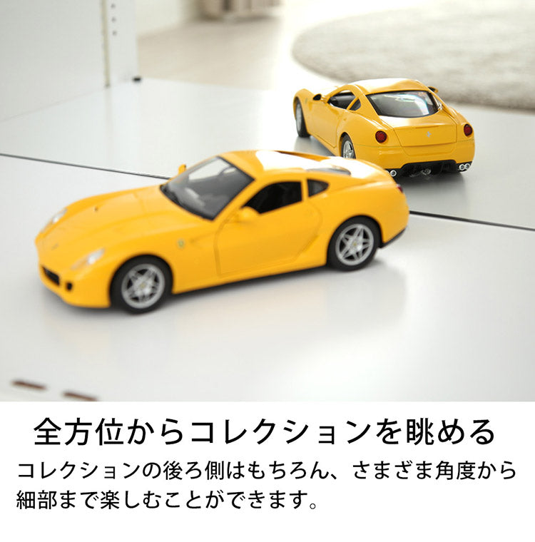 コレクションラック ユニール 背面ミラーユニール専用オプション 幅83cm 背面ミラー 1枚組 SCR-83MR(代引不可)