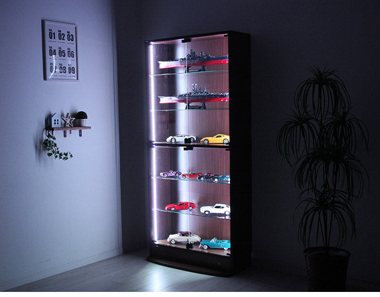 コレクションラック ユニール ホワイト LEDユニットユニール専用オプション 照明 ハイタイプ用 SCR-LED-H(代引不可)