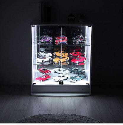 コレクションラック ユニール ホワイト LEDユニットユニール専用オプション 照明 ハイタイプ用 SCR-LED-H(代引不可)