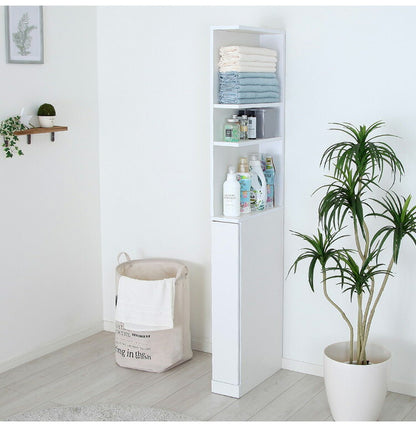 国産 すき間収納 幅15cm 日本製 洗面所 スリム 省スペース キッチンラック スリム 収納ストッカー キッチン収納 隙間収納ラック サニタリーラック(代引不可)