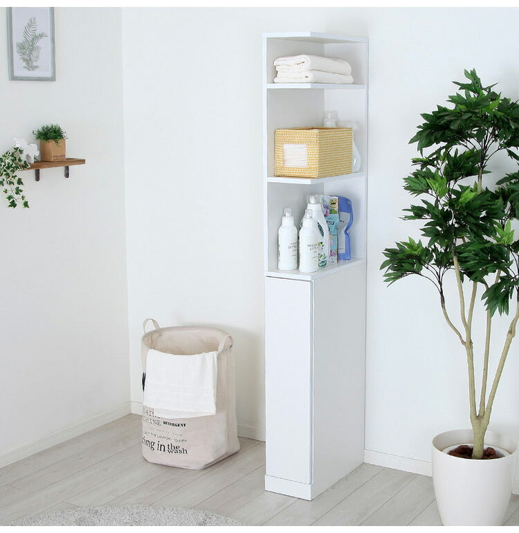 国産 すき間収納 幅20cm 日本製 洗面所 スリム 省スペース キッチンラック スリム 収納ストッカー キッチン収納 隙間収納ラック サニタリーラック(代引不可)