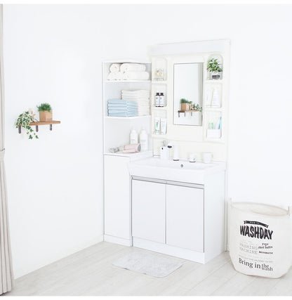 国産 すき間収納 幅25cm 日本製 洗面所 スリム 省スペース キッチンラック スリム 収納ストッカー キッチン収納 隙間収納ラック サニタリーラック(代引不可)