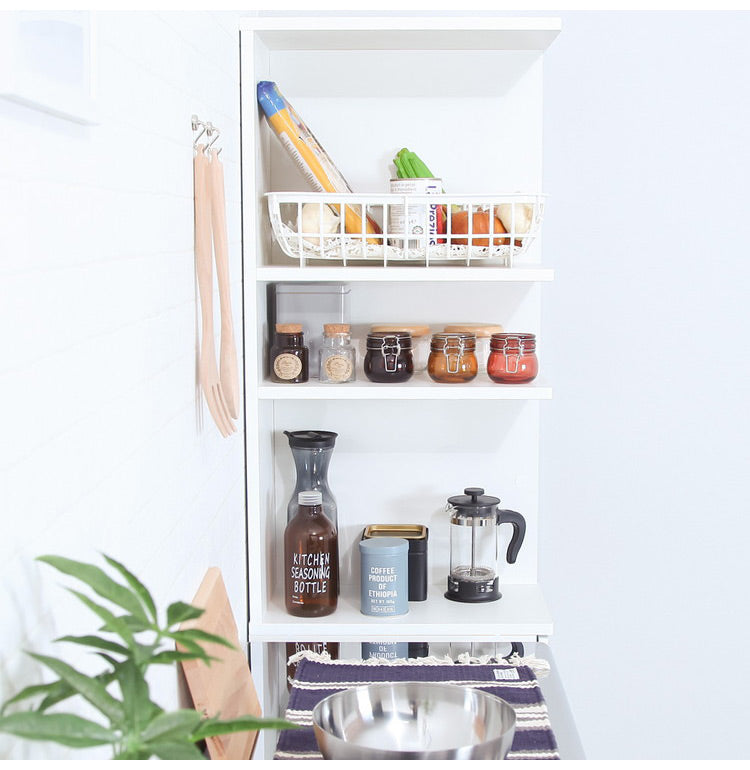 国産 すき間収納 幅30cm 日本製 洗面所 スリム 省スペース キッチンラック スリム 収納ストッカー キッチン収納 隙間収納ラック サニタリーラック(代引不可)