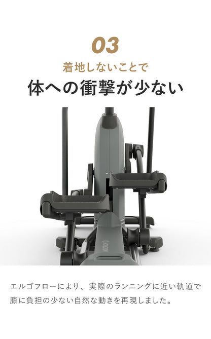 ジョンソンヘルステック クロストレーナー Andes7.1 正規販売店 ホライズン 家庭用 ZONE・ZWIFT対応 エリプティカル 30段階負荷調整 折りたたみ ウォーキングマシン トレーニングマシン フィットネス(代引不可)