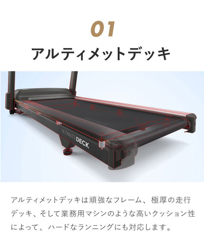【組立設置込み】 ジョンソンヘルステック トレッドミル T75-XUR-V2 正規販売店 フロアマット・心拍計付属 マトリックス MATRIX 家庭用 ルームランナー 電動 折りたたみ キャスター ランニングマシン(代引不可)