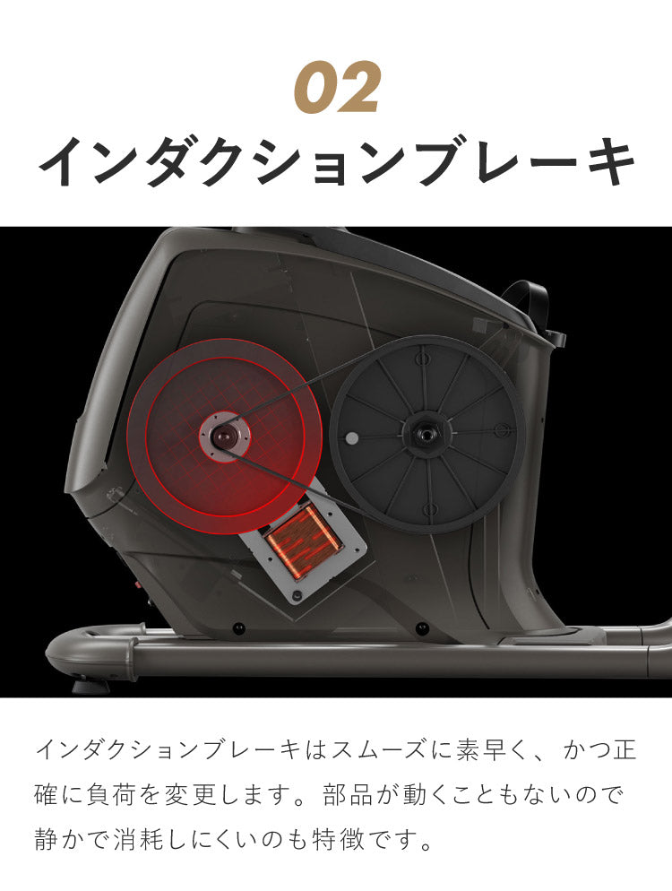 【組立設置込み】 ジョンソンヘルステック アップライトバイク U50-XUR-V2 正規販売店 フロアマット・心拍計付属 マトリックス MATRIX 家庭用 フィットネスバイク スピンバイク インドアサイクル(代引不可)