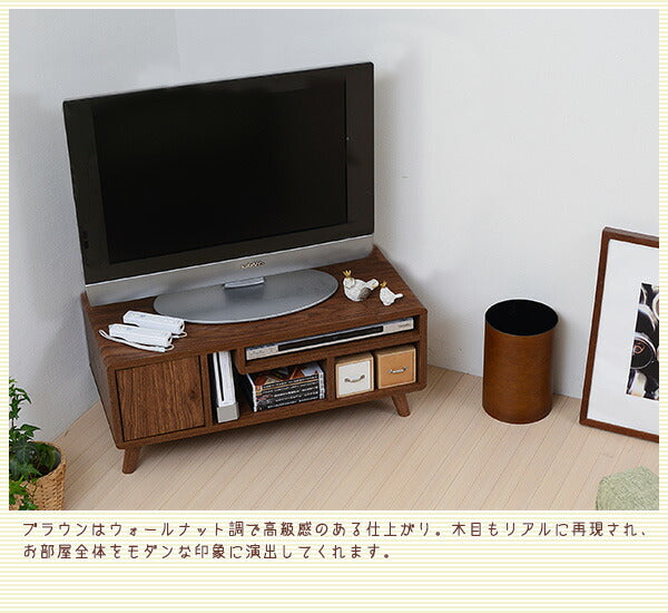Pico series TV Rack W800 テレビラック80幅 ナチュラル ブラウン(代引き不可)