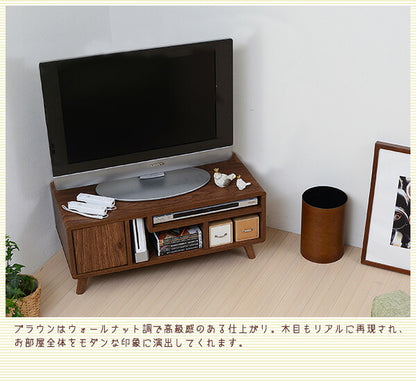 Pico series TV Rack W800 テレビラック80幅 ナチュラル ブラウン(代引き不可)